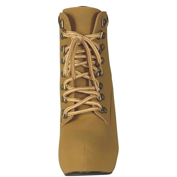 Tyrant Military Lace Up Platform Ankle Bootie - Picture 8 of 8